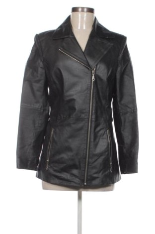 Дамско кожено яке Unbranded, Размер S, Цвят Черен, Цена 47,55 €