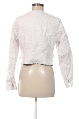 Geacă de piele pentru femei Unbranded, Mărime L, Culoare Alb, Preț 183,99 Lei