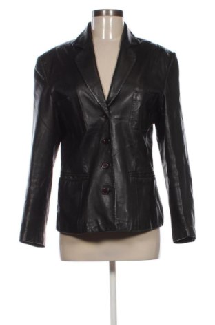 Дамско кожено яке Unbranded, Размер M, Цвят Черен, Цена 50,10 €