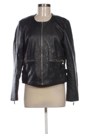 Geacă de piele pentru femei Unbranded, Mărime M, Culoare Albastru, Preț 307,99 Lei