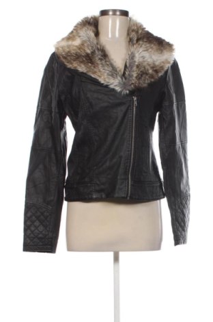 Geacă de piele pentru femei Unbranded, Mărime L, Culoare Negru, Preț 113,83 Lei