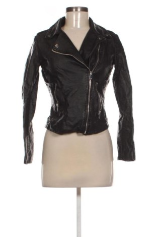 Női bőrdzseki VILA, Méret XS, Szín Fekete, Ár 10 559 Ft
