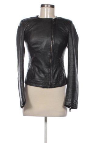 Γυναικείο δερμάτινο μπουφάν Vicentini, Μέγεθος XS, Χρώμα Μαύρο, Τιμή 68,99 €