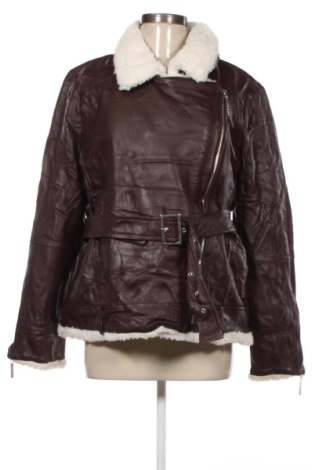 Geacă de piele pentru femei Viktoria & Woods, Mărime M, Culoare Maro, Preț 1.674,99 Lei