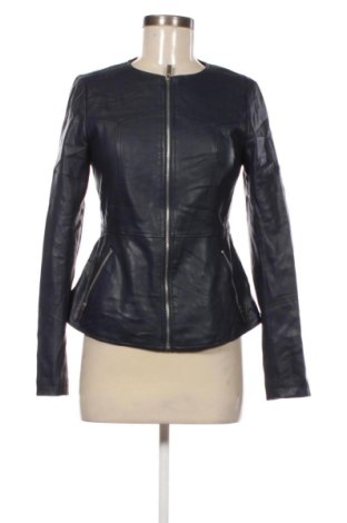 Geacă de piele pentru femei Zara, Mărime M, Culoare Albastru, Preț 129,99 Lei