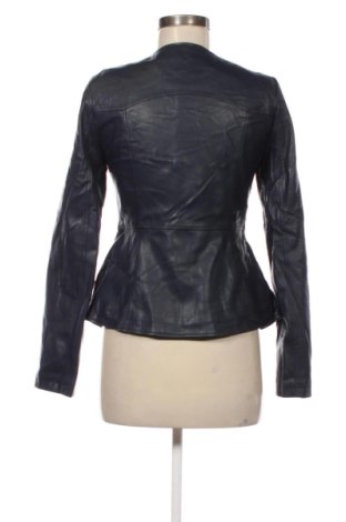 Geacă de piele pentru femei Zara, Mărime M, Culoare Albastru, Preț 129,99 Lei
