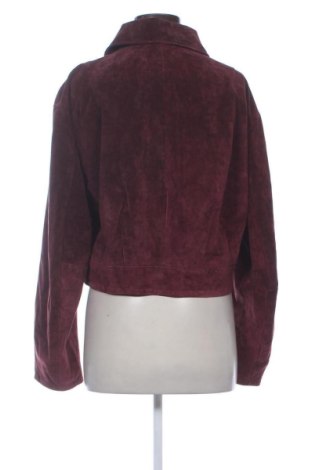 Dámská kožená bunda  Zara, Velikost XL, Barva Červená, Cena  1 196,00 Kč