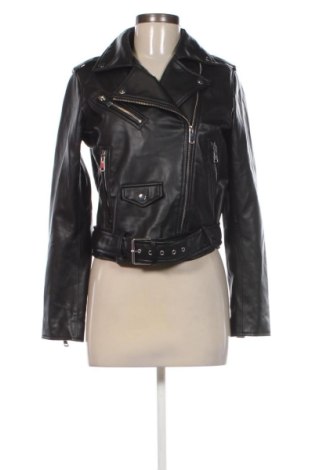 Női bőrdzseki Zara, Méret M, Szín Fekete, Ár 9 339 Ft