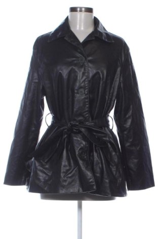 Γυναικείο δερμάτινο μπουφάν Zara, Μέγεθος L, Χρώμα Μαύρο, Τιμή 23,99 €