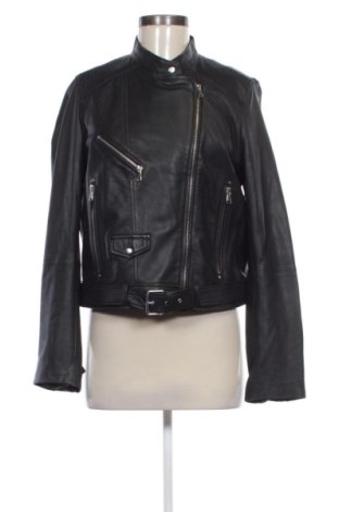 Damska kurtka skórzana Zara, Rozmiar XL, Kolor Czarny, Cena 244,99 zł