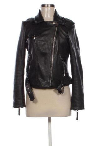 Női bőrdzseki Zara, Méret L, Szín Fekete, Ár 22 819 Ft