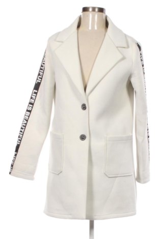 Damenmantel Amber & June, Größe M, Farbe Weiß, Preis 31,99 €