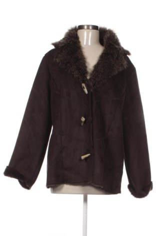 Damski płaszcz Authentic Clothing Company, Rozmiar XXL, Kolor Brązowy, Cena 92,99 zł