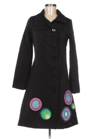 Damski płaszcz Desigual, Rozmiar M, Kolor Czarny, Cena 407,99 zł