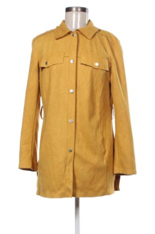 Γυναικείο παλτό Jean Pascale, Μέγεθος M, Χρώμα Κίτρινο, Τιμή 35,99 €