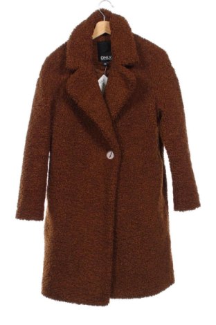 Palton de femei ONLY, Mărime XS, Culoare Maro, Preț 173,99 Lei