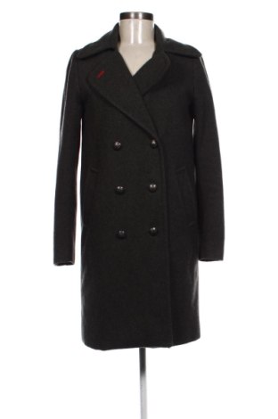 Damski płaszcz Pull&Bear, Rozmiar S, Kolor Zielony, Cena 225,10 zł