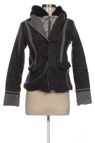 Damski płaszcz Sem Per Lei, Rozmiar S, Kolor Szary, Cena 160,75 zł