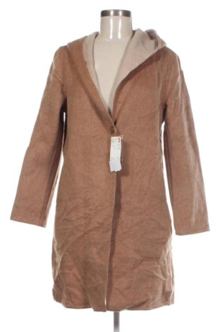 Damenmantel Uniqlo, Größe S, Farbe Beige, Preis 43,99 €