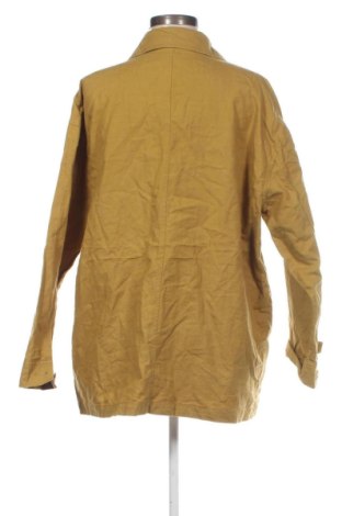 Дамско палто Zara, Размер XL, Цвят Жълт, Цена 28,63 €