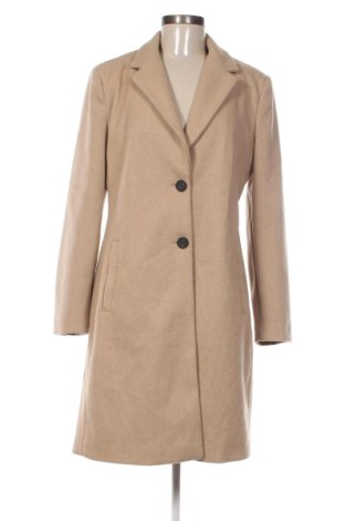 Дамско палто Zara, Размер L, Цвят Бежов, Цена 35,27 €