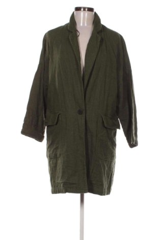 Damski płaszcz Zara, Rozmiar XXL, Kolor Zielony, Cena 88,99 zł