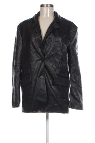 Sacou de femei Bershka, Mărime S, Culoare Negru, Preț 61,99 Lei