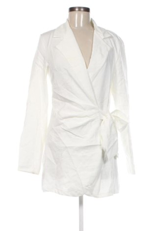 Sacou de femei Boohoo, Mărime M, Culoare Alb, Preț 243,99 Lei, #136096278