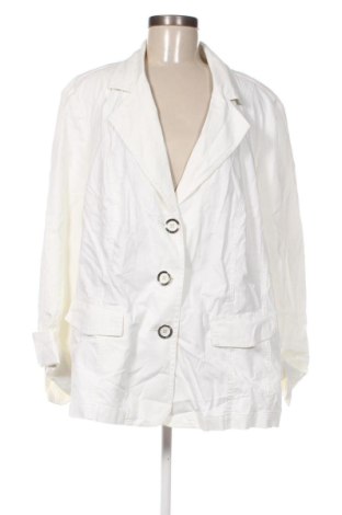 Damen Blazer KJ Brand, Größe 4XL, Farbe Ecru, Preis € 18,99