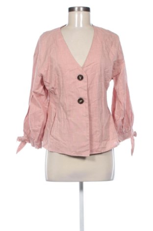 Damski żakiet SHEIN, Rozmiar L, Kolor Popielaty róż, Cena 42,99 zł