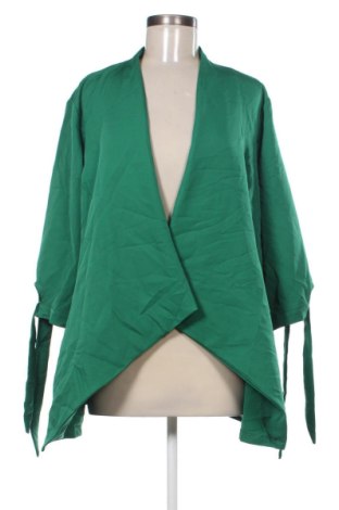 Дамско сако SHEIN, Размер XXL, Цвят Зелен, Цена 11,24 €