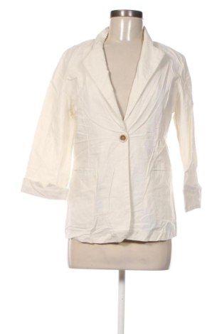 Damen Blazer Unbranded, Größe M, Farbe Ecru, Preis 31,99 €