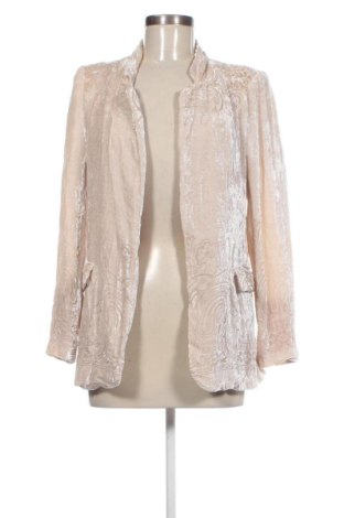 Γυναικείο σακάκι Zara, Μέγεθος S, Χρώμα  Μπέζ, Τιμή 19,99 €