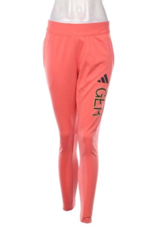 Damen Sporthose Adidas, Größe S, Farbe Orange, Preis 27,99 €