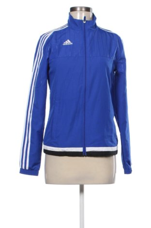 Γυναικεία αθλητική ζακέτα Adidas, Μέγεθος XS, Χρώμα Μπλέ, Τιμή 53,29 €