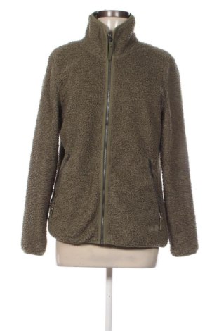 Дамско спортно горнище Jack Wolfskin, Размер L, Цвят Зелен, Цена 21,98 €