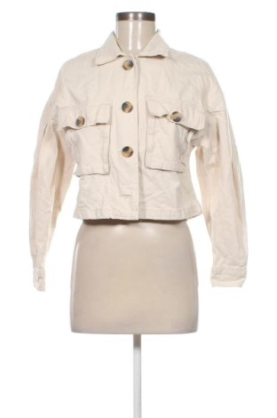Дамско яке Bershka, Размер XS, Цвят Бежов, Цена 20,45 €