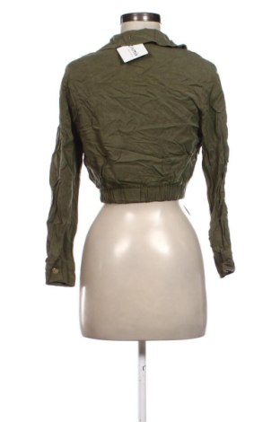 Kurtka damska Bershka, Rozmiar S, Kolor Zielony, Cena 67,99 zł