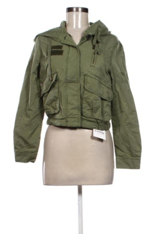 Kurtka damska Bershka, Rozmiar XS, Kolor Zielony, Cena 129,99 zł