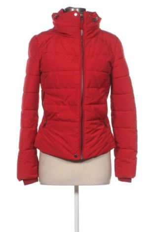 Geacă de femei Bershka, Mărime M, Culoare Roșu, Preț 78,99 Lei