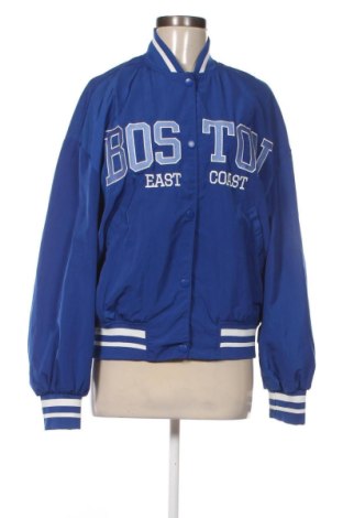 Geacă de femei Bershka, Mărime S, Culoare Albastru, Preț 151,99 Lei