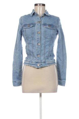 Geacă de femei Bershka, Mărime XS, Culoare Albastru, Preț 123,99 Lei