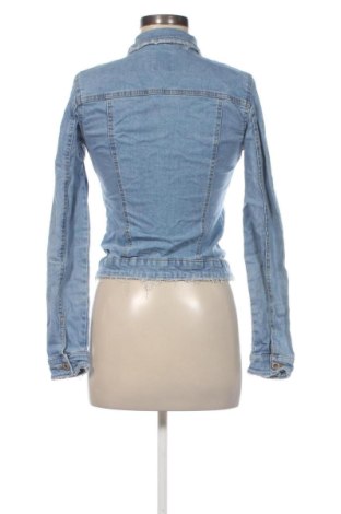 Geacă de femei Bershka, Mărime XS, Culoare Albastru, Preț 123,99 Lei