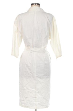 Trench de femei Jean Claire, Mărime L, Culoare Alb, Preț 215,99 Lei