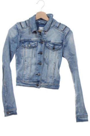 Γυναικείο μπουφάν Object, Μέγεθος XS, Χρώμα Μπλέ, Τιμή 12,99 €