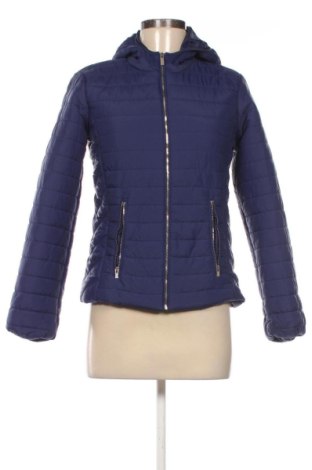 Geacă de femei Stradivarius, Mărime S, Culoare Albastru, Preț 190,00 Lei