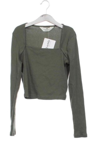 Kinder Shirt H&M, Größe 10-11y/ 146-152 cm, Farbe Grün, Preis 7,99 €