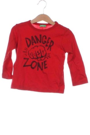 Kinder Shirt United Colors Of Benetton, Größe 2-3y/ 98-104 cm, Farbe Rot, Preis € 7,99