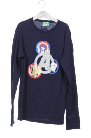 Детска блуза United Colors Of Benetton, Размер 14-15y/ 168-170 см, Цвят Син, Цена 12,27 €