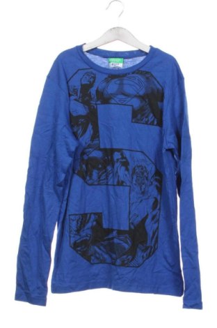 Bluză pentru copii United Colors Of Benetton, Mărime 14-15y/ 168-170 cm, Culoare Albastru, Preț 69,99 Lei